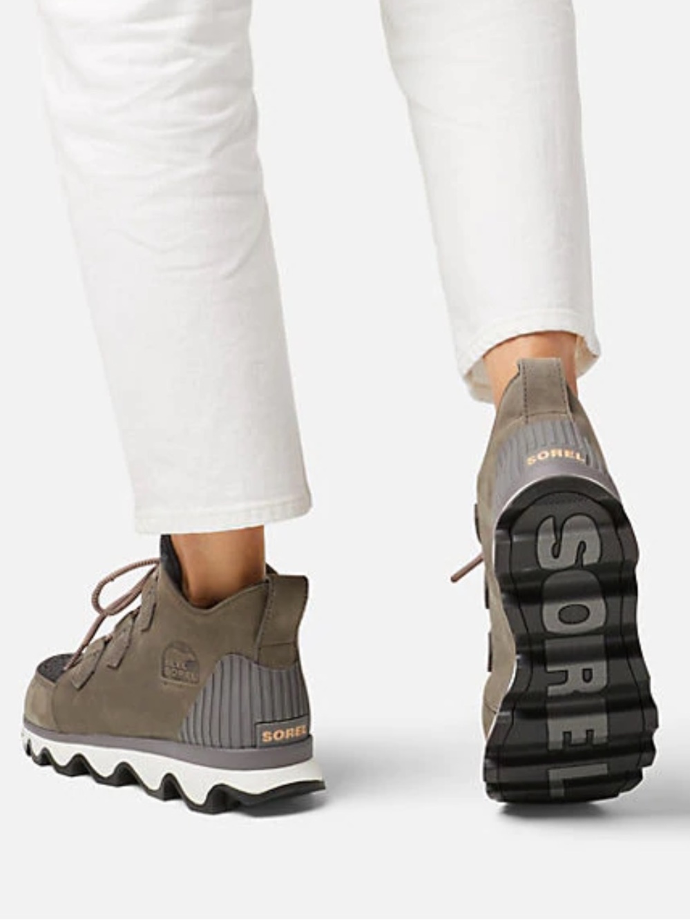 Sorel Kinetic Caribou Waterproof Sneaker Boot